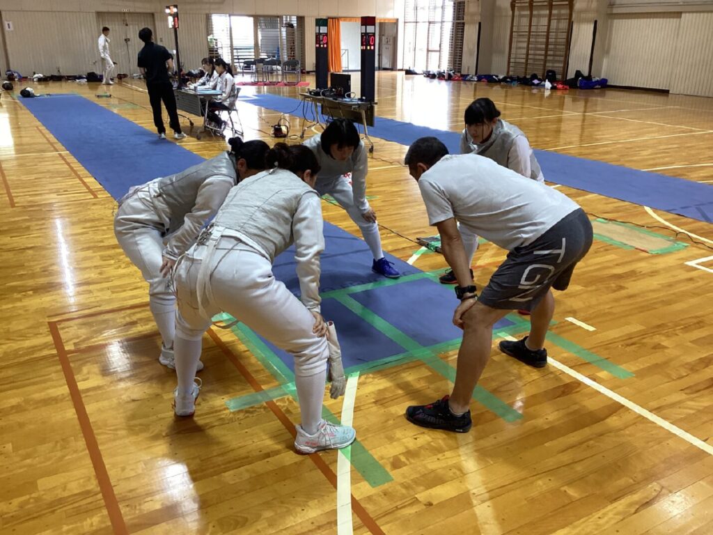 令和7年度　全国高等学校総合体育大会　　　　　　　　　　　　　　　　　　フェンシング競技大会　新潟予選会　結果報告